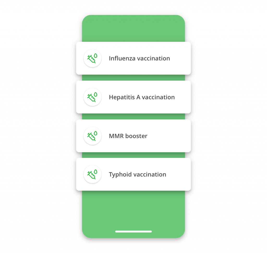 Vaccination Immunisation Record Evergreen Life