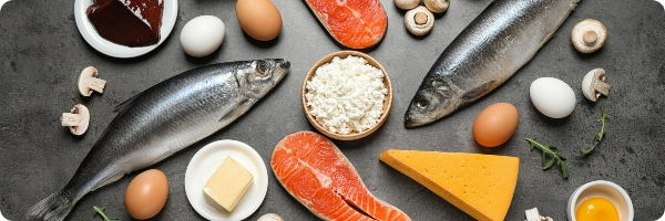 Vitamin D can be found in a number of different plant and animal food sources.