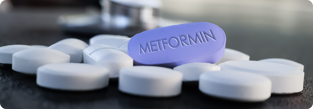 Metformin is a common medication used to help people manage their type 2 diabetes.