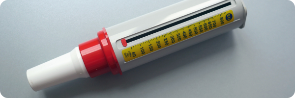 Asthma peak flow monitor