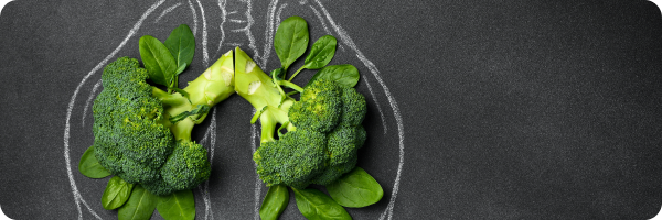 Nutrition and lung health for asthma or COPD