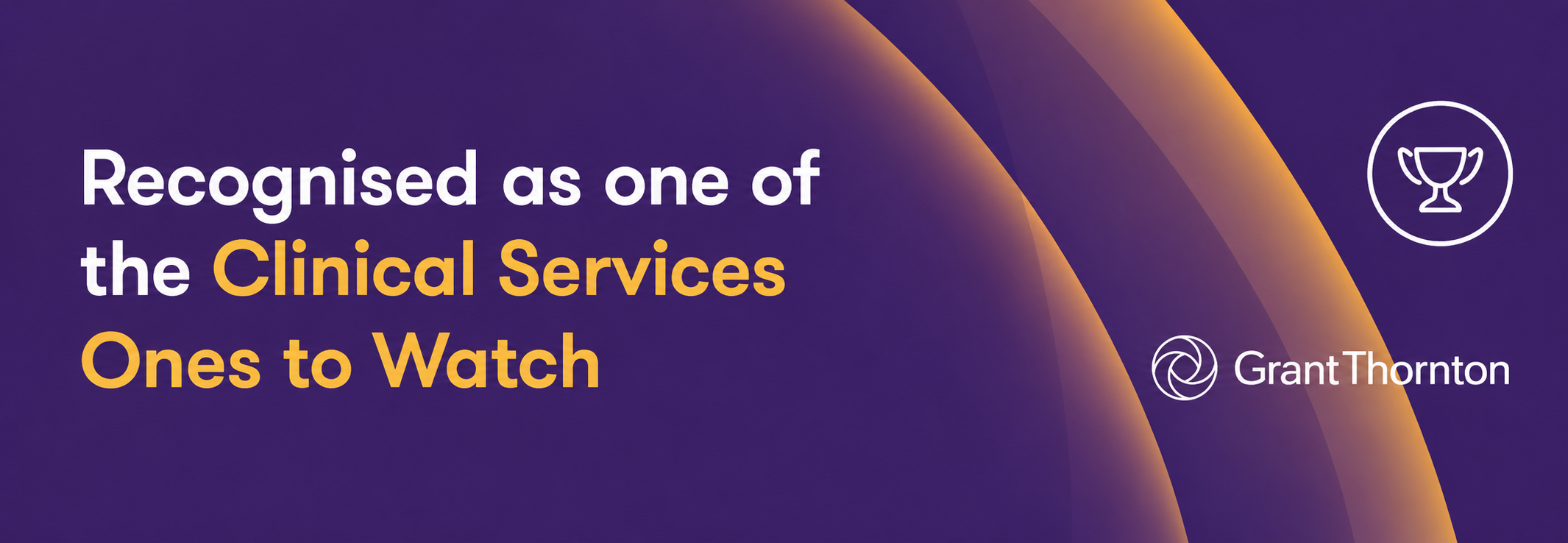 Recognised as one of the Clinical Services Ones to Watch